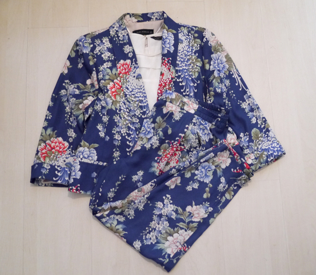 conjuntinho estampado da Zara conjuntinho estampado da Zara