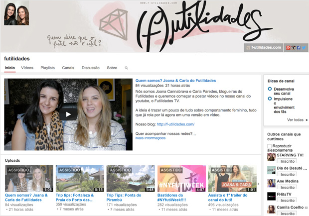 canal futilidades no YT